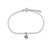 925 Sterling silver bracelet with cubic zircon.