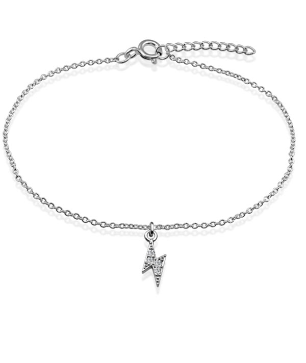 925 Sterling silver bracelet with cubic zircon.