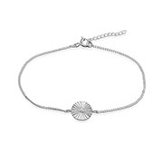 925 Sterling silver bracelet with cubic zircon.