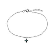 925 Sterling silver bracelet with cubic zircon.