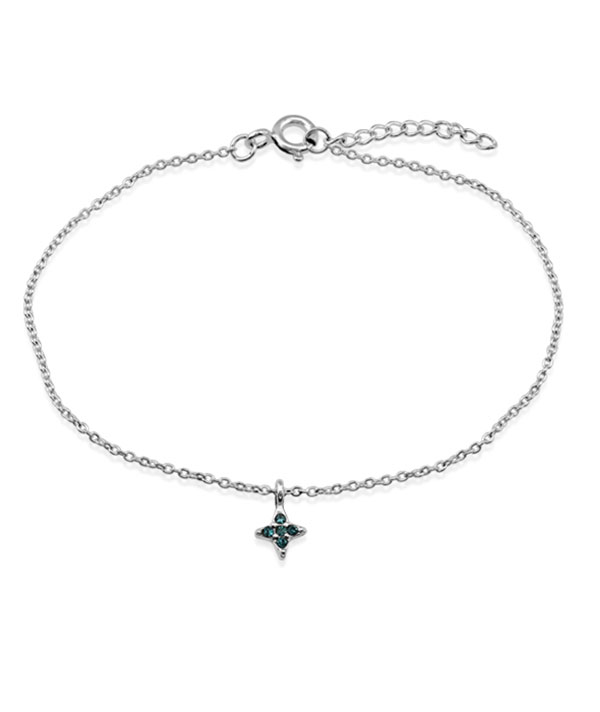 925 Sterling silver bracelet with cubic zircon.