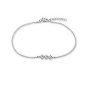 925 Sterling silver bracelet with cubic zircon.