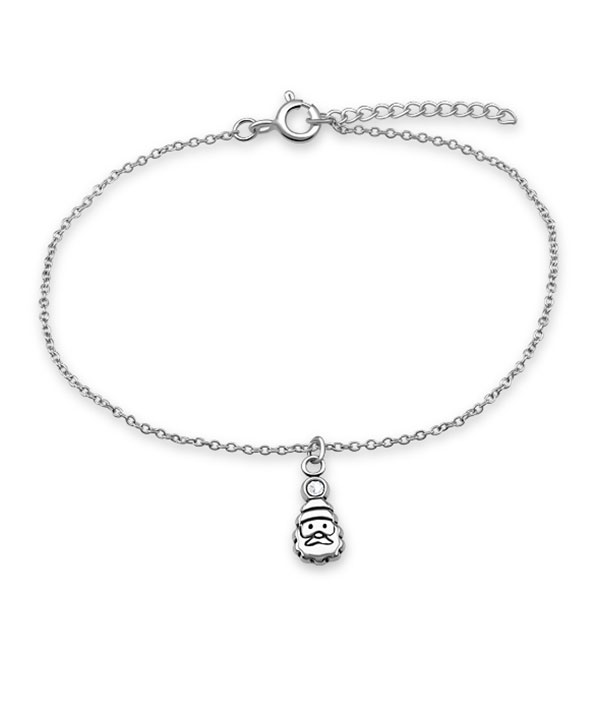925 Sterling silver bracelet with crystals.