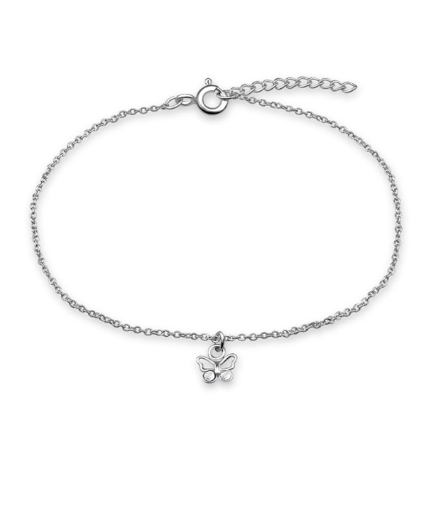 925 Sterling silver bracelet with crystals.
