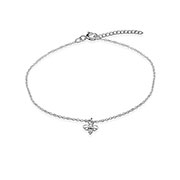 925 Sterling silver bracelet with cubic zircon.