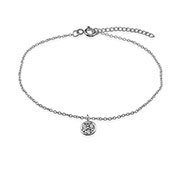925 Sterling silver bracelet with cubic zircon.