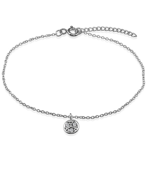 925 Sterling silver bracelet with cubic zircon.