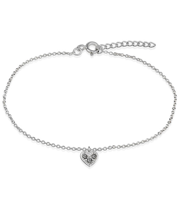 925 Sterling silver bracelet with cubic zircon.