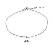925 Sterling silver bracelet with cubic zircon.