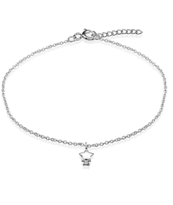 925 Sterling silver bracelet with cubic zircon.