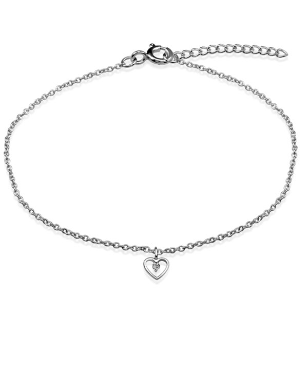 925 Sterling silver bracelet with cubic zircon.