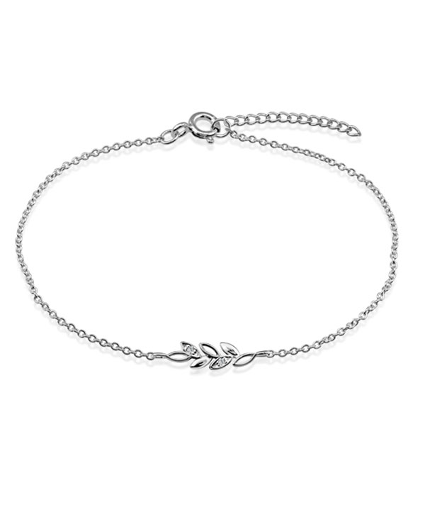 925 Sterling silver bracelet with cubic zircon.