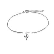 925 Sterling silver bracelet with cubic zircon.