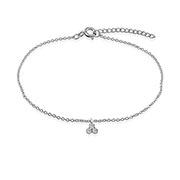 925 Sterling silver bracelet with cubic zircon.