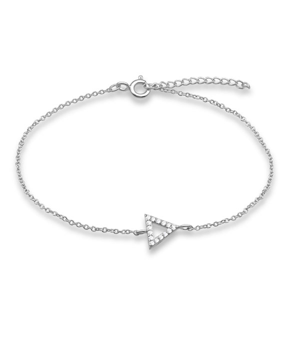 925 Sterling silver bracelet with cubic zircon.