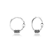 925 Sterling silver helix.