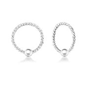925 Sterling silver helix.