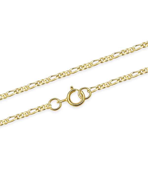 Gold plated sterling silver necklace.