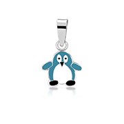 925 Sterling silver pendant with enamel color.