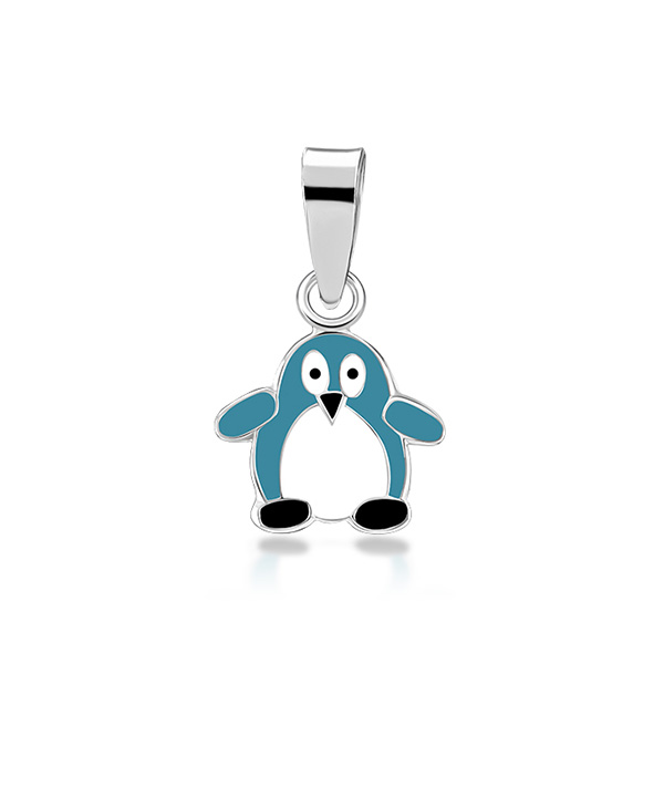 925 Sterling silver pendant with enamel color.