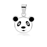925 Sterling silver pendant with enamel color.