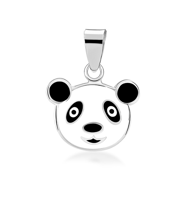 925 Sterling silver pendant with enamel color.