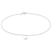 925 Sterling silver anklet.