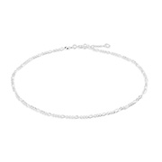 925 Sterling silver anklet.