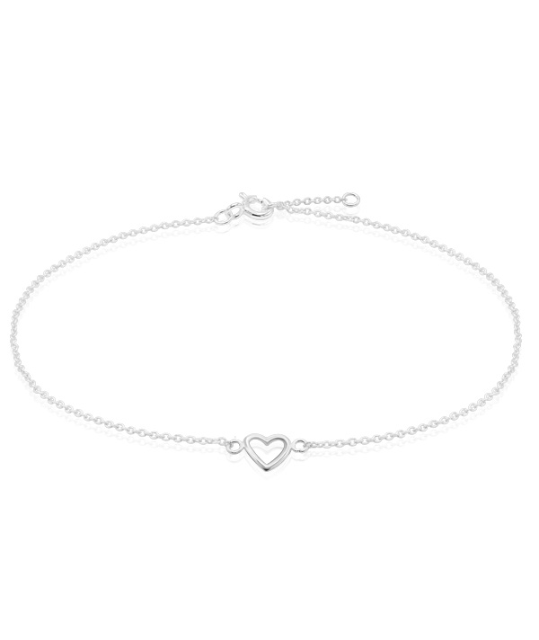 925 Sterling silver anklet.