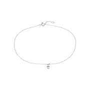 925 Sterling silver anklet.