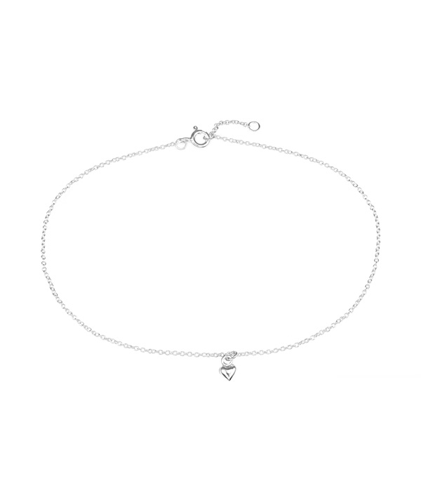 925 Sterling silver anklet.