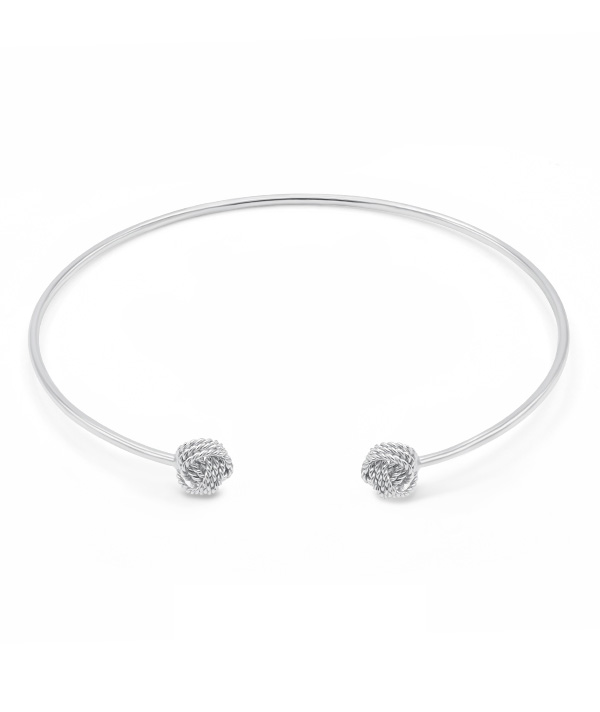 925 Sterling silver bangle.