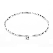 925 Sterling silver bangle.