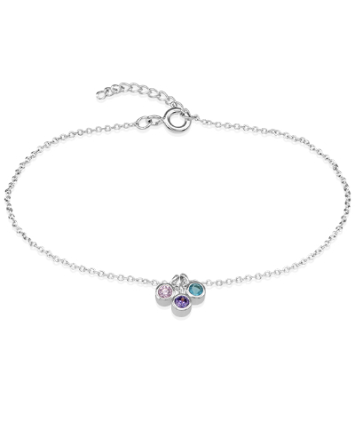 925 Sterling silver bracelet with cubic zircon.