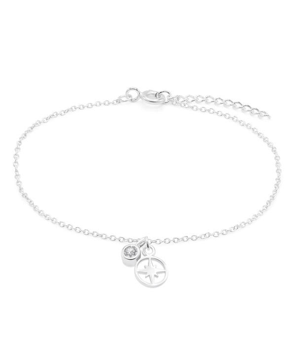 925 Sterling silver bracelet with cubic zircon.