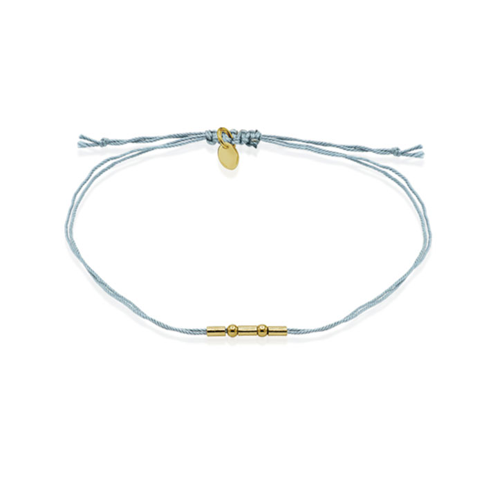 Gold plated sterling silver bracelet.