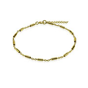 Gold plated sterling silver bracelet.
