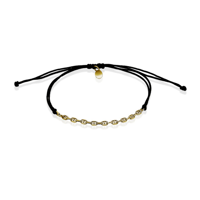 Gold plated sterling silver bracelet.