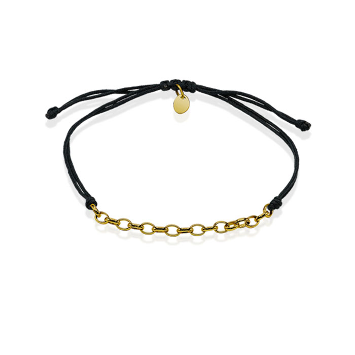 Gold plated sterling silver bracelet.