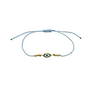 Gold plated sterling silver bracelet with Enamel color.