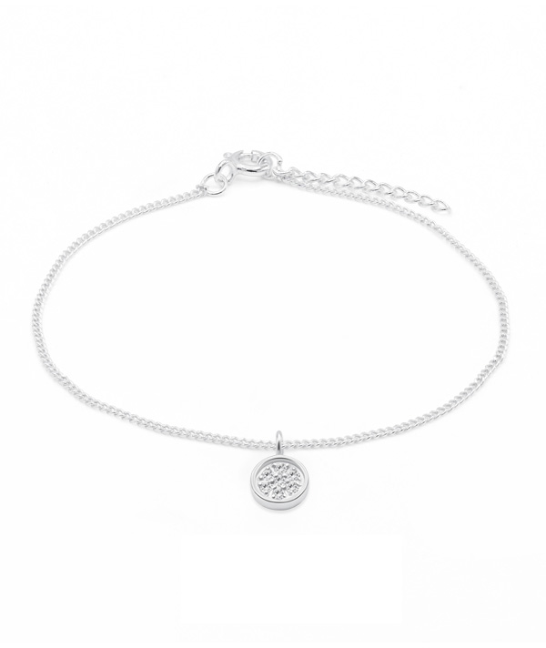925 Sterling silver bracelet with cubic zircon.
