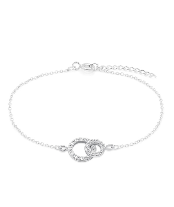 925 Sterling silver bracelet with cubic zircon.