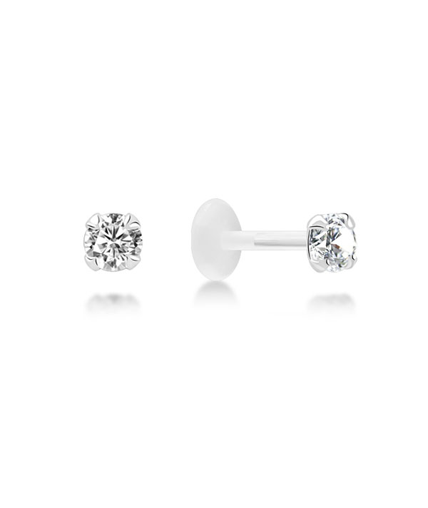 925 Sterling silver tragus.