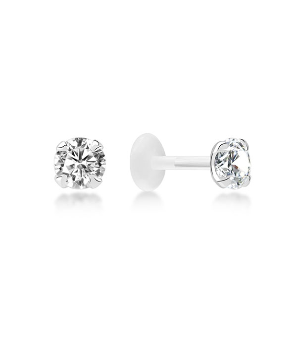 925 Sterling silver tragus.