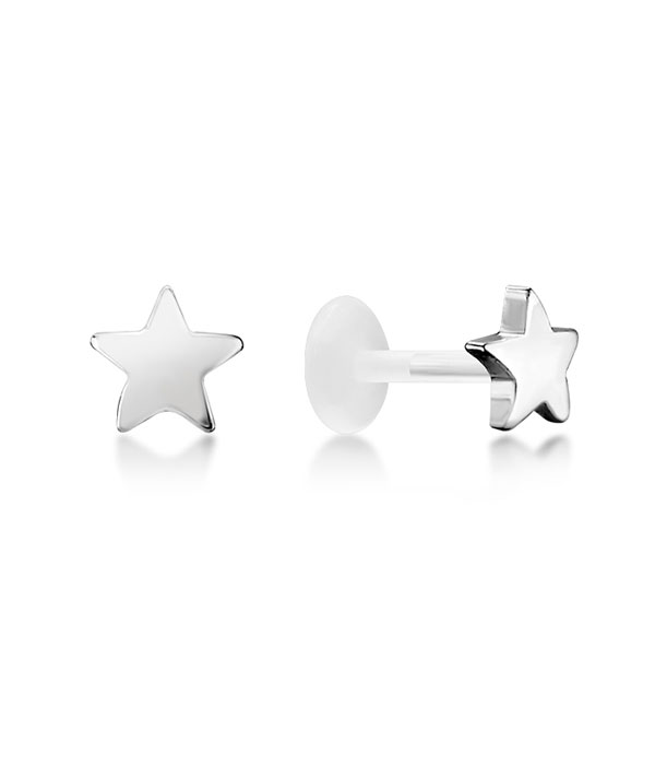 925 Sterling silver tragus.