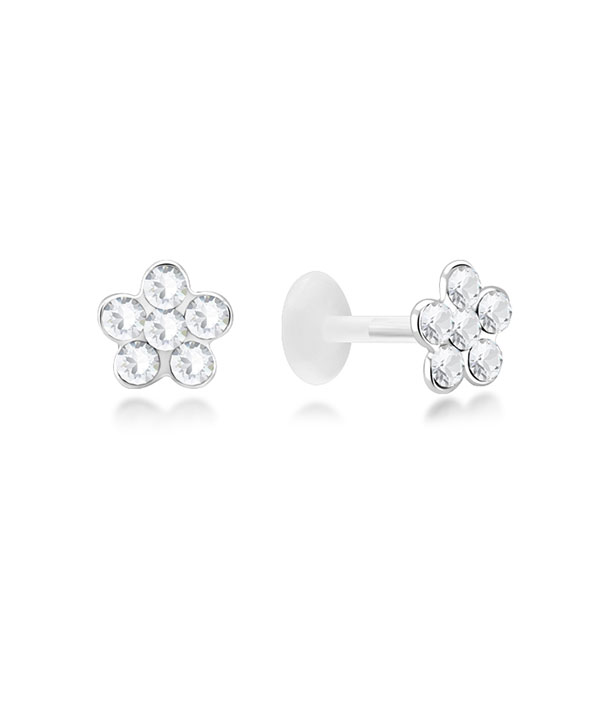 925 Sterling silver tragus.