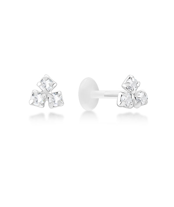 925 Sterling silver tragus.