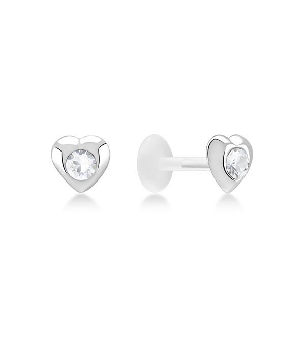 925 Sterling silver tragus.