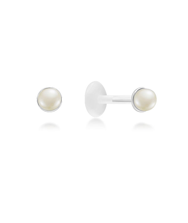 925 Sterling silver tragus.