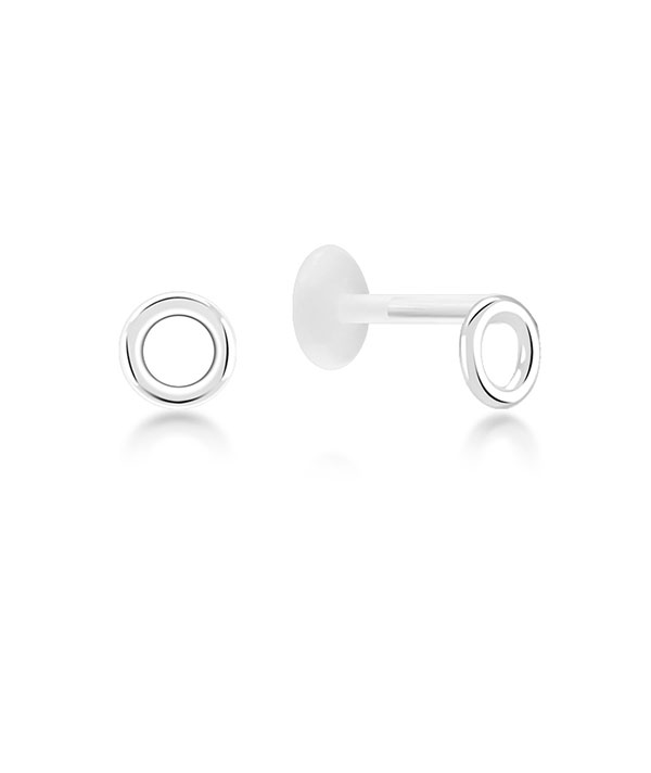 925 Sterling silver tragus.